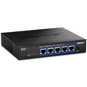 TRENDnet TEG-S750 5-Port Ethernet Switch, 10G RJ-45 ports, 100Gbps switching capacity